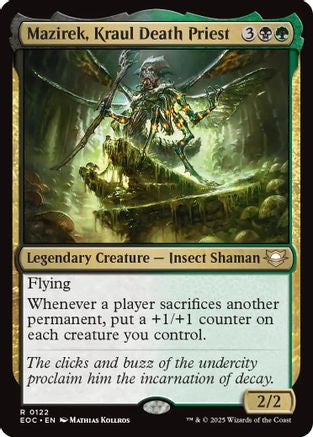Image of Mazirek, Kraul Death Priest (EOC-122) - Commander: Edge of Eternities