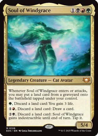 Image of Soul of Windgrace (EOC-126) - Commander: Edge of Eternities