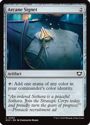 Image of Arcane Signet (EOC-053) - Commander: Edge of Eternities