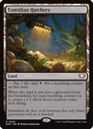 Image of Eumidian Hatchery (EOC-020) - Commander: Edge of Eternities