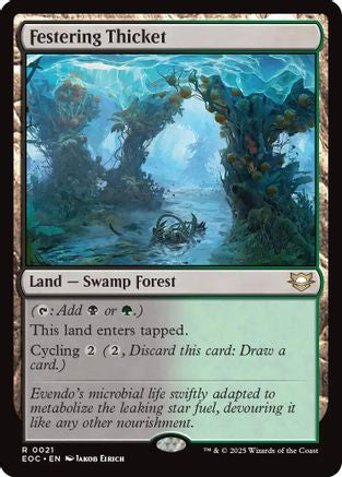 Image of Festering Thicket (EOC-021) - Commander: Edge of Eternities