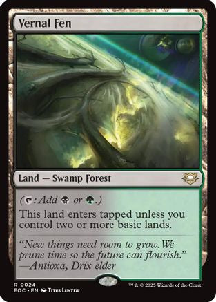 Image of Vernal Fen (EOC-024) - Commander: Edge of Eternities