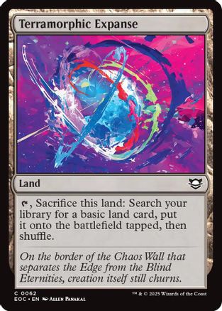 Image of Terramorphic Expanse (EOC-062) - Commander: Edge of Eternities