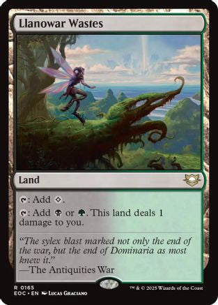 Image of Llanowar Wastes (EOC-165) - Commander: Edge of Eternities