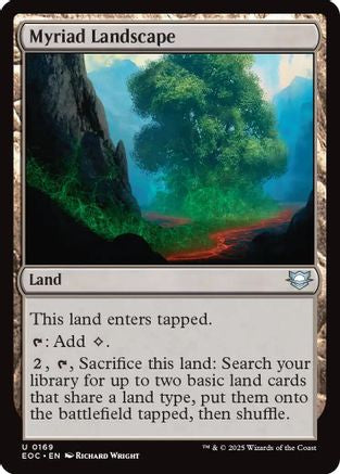 Image of Myriad Landscape (EOC-169) - Commander: Edge of Eternities