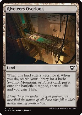 Image of Riveteers Overlook (EOC-172) - Commander: Edge of Eternities