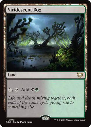 Image of Viridescent Bog (EOC-190) - Commander: Edge of Eternities