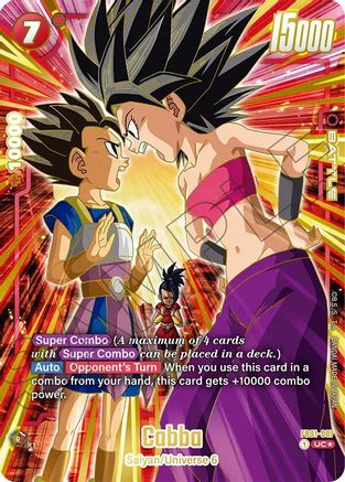 Image of Cabba (1st Anniversary Set) (FB01-007) - Fusion World Promotion Cards and Packs Holofoil