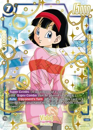 Image of Videl (1st Anniversary Set) (FS02-10) - Fusion World Promotion Cards and Packs Holofoil