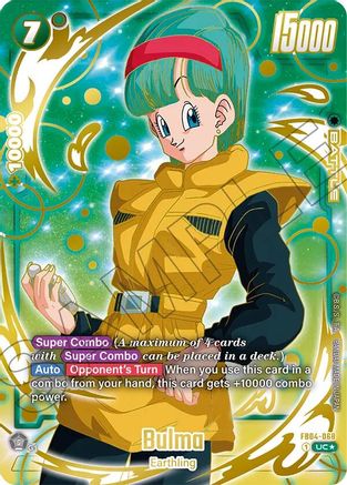 Image of Bulma (1st Anniversary Set) (FB04-068) - Fusion World Promotion Cards and Packs Holofoil