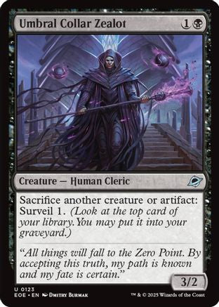 Image of Umbral Collar Zealot (EOE-123) - Edge of Eternities