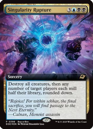 Image of Singularity Rupture (Extended Art) (BABP-398) - Buy-A-Box Promos Foil
