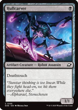 Image of Hullcarver (EOE-105) - Edge of Eternities Foil
