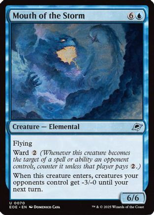 Image of Mouth of the Storm (EOE-070) - Edge of Eternities Foil