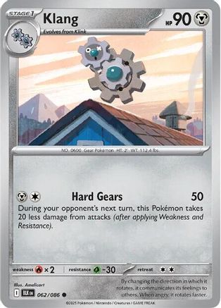 Image of Klang 062/086  SV Black Bolt - Common