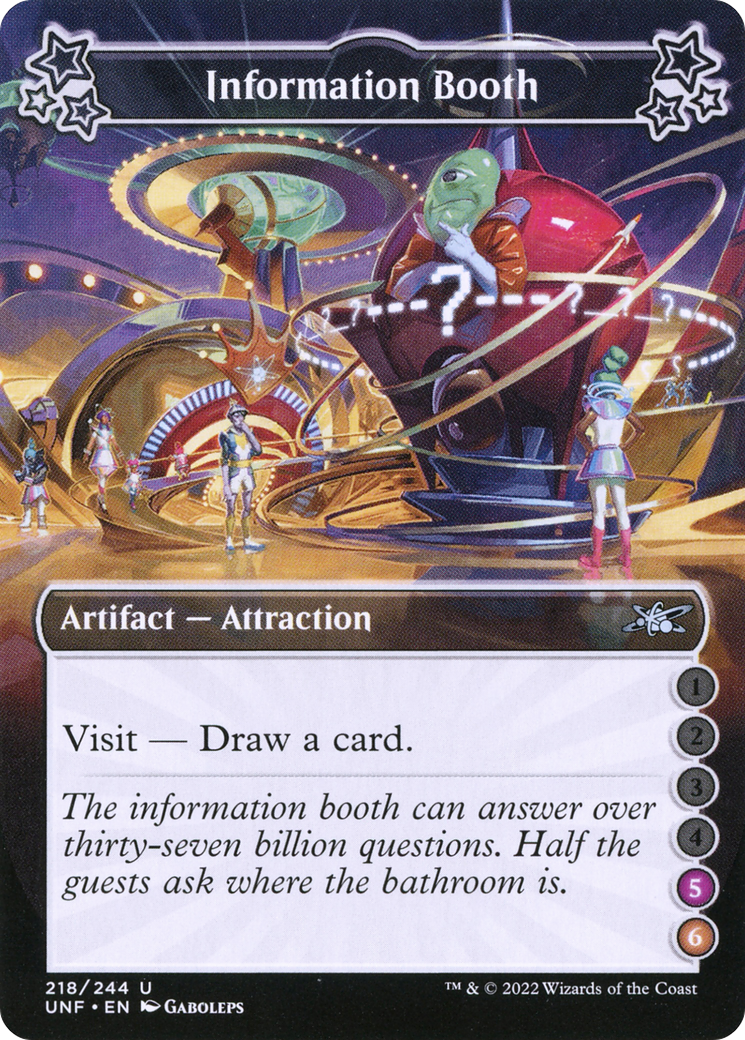 Image of Information Booth (5-6) (UNF-218) - Unfinity