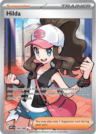 Image of Hilda 164/086  - Holofoil SV White Flare - Ultra Rare