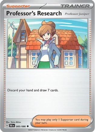 Image of Professor's Research 085  SV Black Bolt - Uncommon