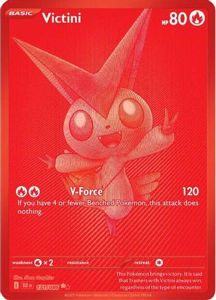 Image of Victini 171/086  - Holofoil SV Black Bolt - Black White Rare