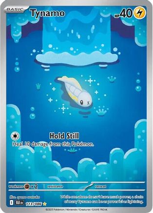Image of Tynamo 113/086  - Holofoil SV Black Bolt - Illustration Rare