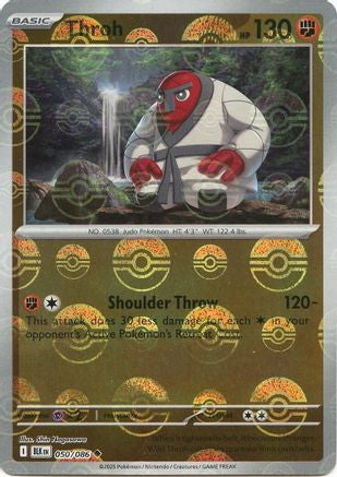 Image of Throh (Poke Ball Pattern) 050/086  - Holofoil SV Black Bolt - Uncommon