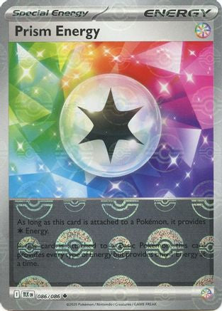Image of Prism Energy (Poke Ball Pattern) 086  - Holofoil SV Black Bolt - Uncommon