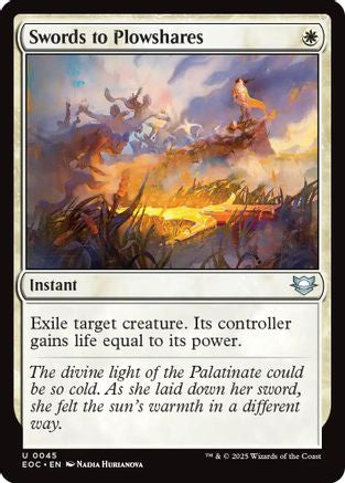Image of Swords to Plowshares (EOC-045) - Commander: Edge of Eternities