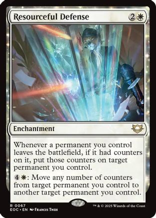 Image of Resourceful Defense (EOC-067) - Commander: Edge of Eternities