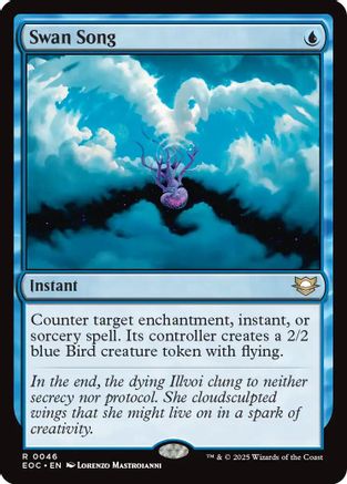 Image of Swan Song (EOC-046) - Commander: Edge of Eternities