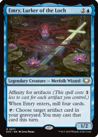 Image of Emry, Lurker of the Loch (EOC-071) - Commander: Edge of Eternities