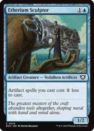 Image of Etherium Sculptor (EOC-072) - Commander: Edge of Eternities