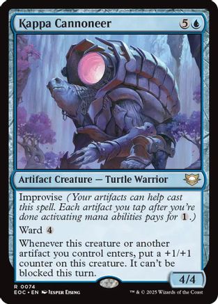 Image of Kappa Cannoneer (EOC-074) - Commander: Edge of Eternities