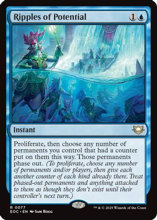 Image of Ripples of Potential (EOC-077) - Commander: Edge of Eternities