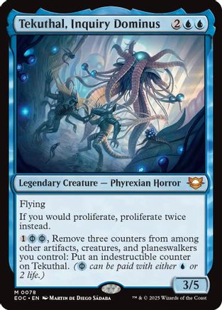 Image of Tekuthal, Inquiry Dominus (EOC-078) - Commander: Edge of Eternities
