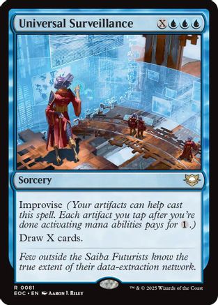 Image of Universal Surveillance (EOC-081) - Commander: Edge of Eternities
