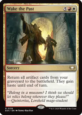 Image of Wake the Past (EOC-128) - Commander: Edge of Eternities
