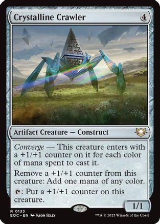 Image of Crystalline Crawler (EOC-133) - Commander: Edge of Eternities