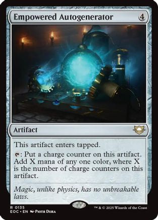 Image of Empowered Autogenerator (EOC-135) - Commander: Edge of Eternities