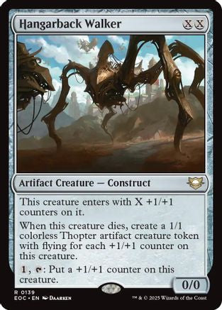 Image of Hangarback Walker (EOC-139) - Commander: Edge of Eternities