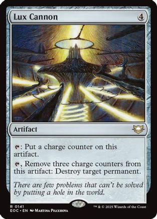 Image of Lux Cannon (EOC-141) - Commander: Edge of Eternities