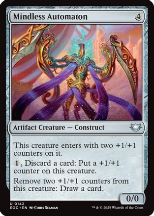 Image of Mindless Automaton (EOC-142) - Commander: Edge of Eternities