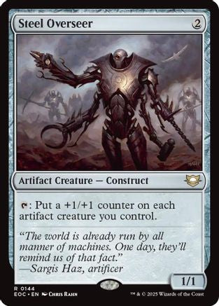 Image of Steel Overseer (EOC-144) - Commander: Edge of Eternities