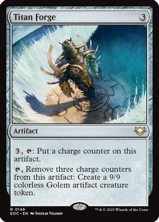 Image of Titan Forge (EOC-146) - Commander: Edge of Eternities