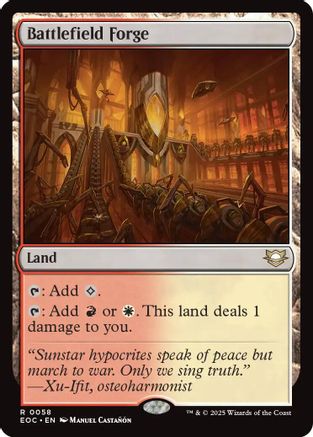Image of Battlefield Forge (EOC-058) - Commander: Edge of Eternities