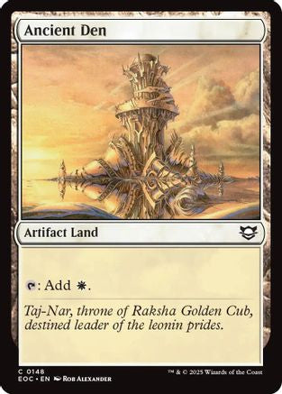 Image of Ancient Den (EOC-148) - Commander: Edge of Eternities