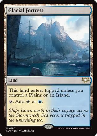 Image of Glacial Fortress (EOC-160) - Commander: Edge of Eternities