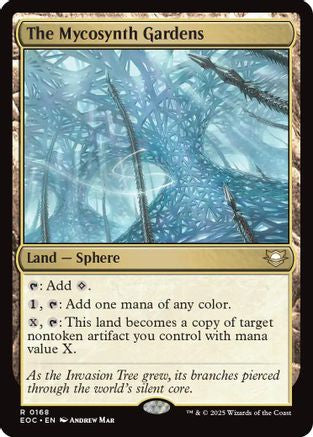 Image of The Mycosynth Gardens (EOC-168) - Commander: Edge of Eternities