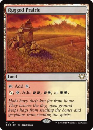 Image of Rugged Prairie (EOC-174) - Commander: Edge of Eternities