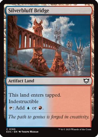 Image of Silverbluff Bridge (EOC-180) - Commander: Edge of Eternities