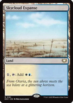 Image of Skycloud Expanse (EOC-181) - Commander: Edge of Eternities